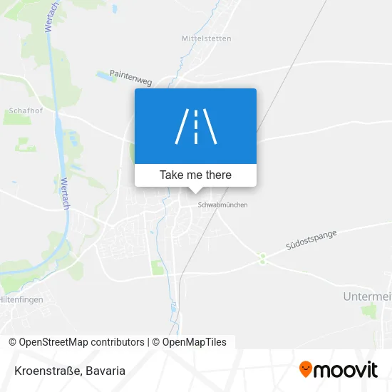 Карта Kroenstraße