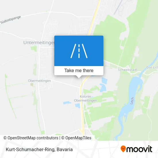 Карта Kurt-Schumacher-Ring