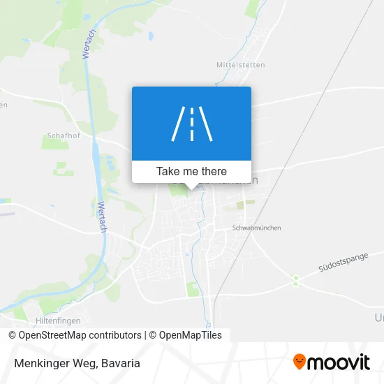 Карта Menkinger Weg
