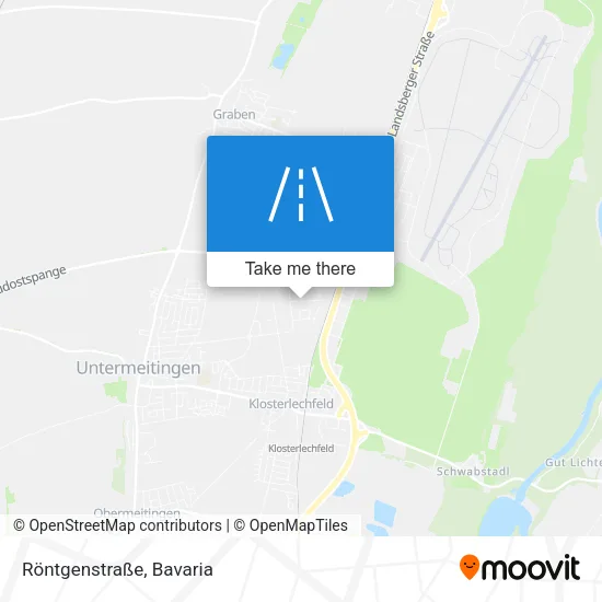Карта Röntgenstraße