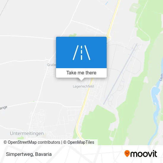 Карта Simpertweg