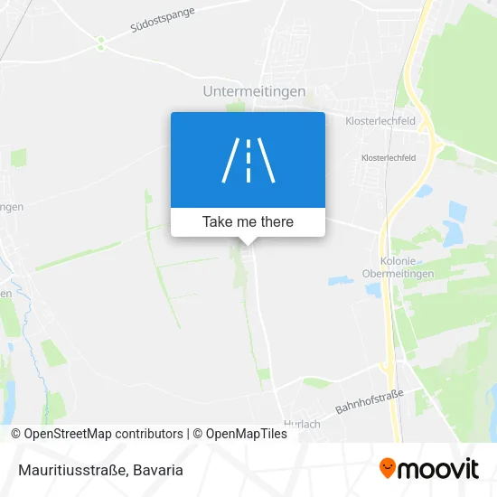 Карта Mauritiusstraße
