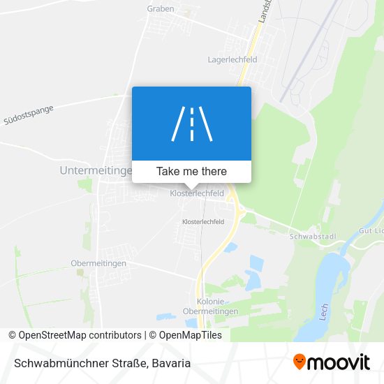 Schwabmünchner Straße map