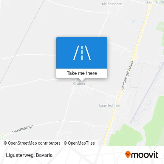 Карта Ligusterweg