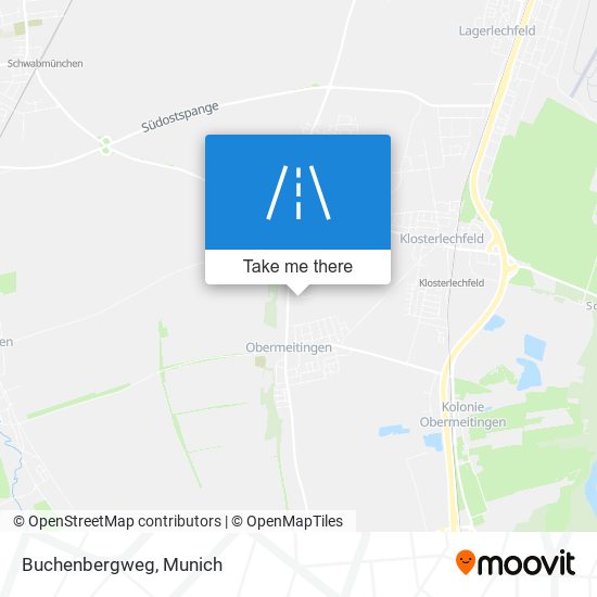 Buchenbergweg map