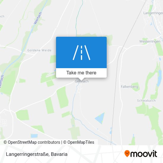 Langerringerstraße map