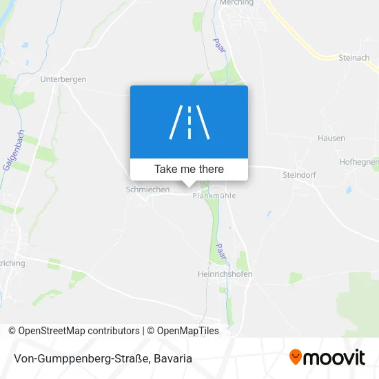 Карта Von-Gumppenberg-Straße