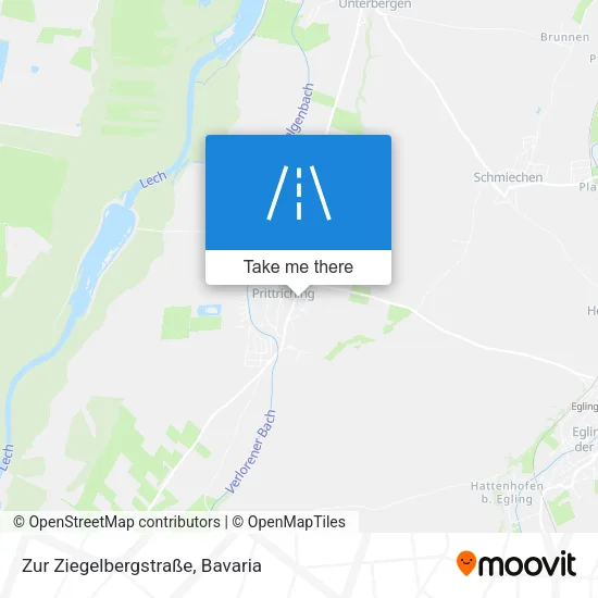 Карта Zur Ziegelbergstraße