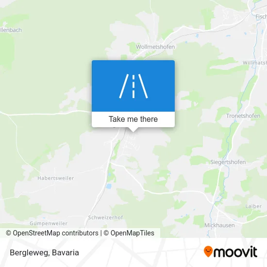 Карта Bergleweg