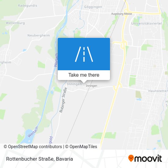 Rottenbucher Straße map