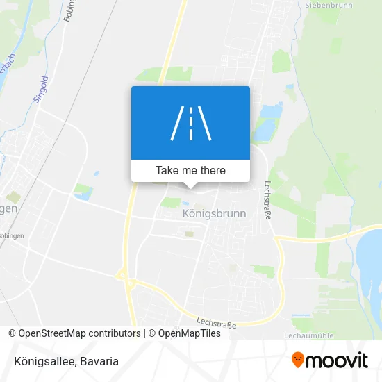 Königsallee map