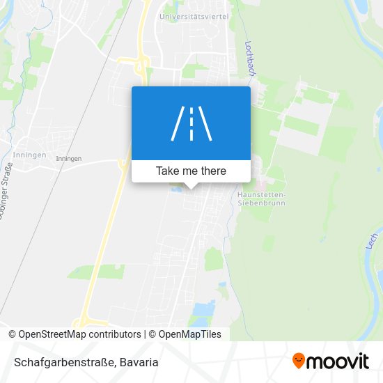 Schafgarbenstraße map