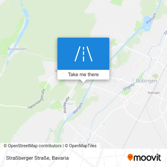 Карта Straßberger Straße