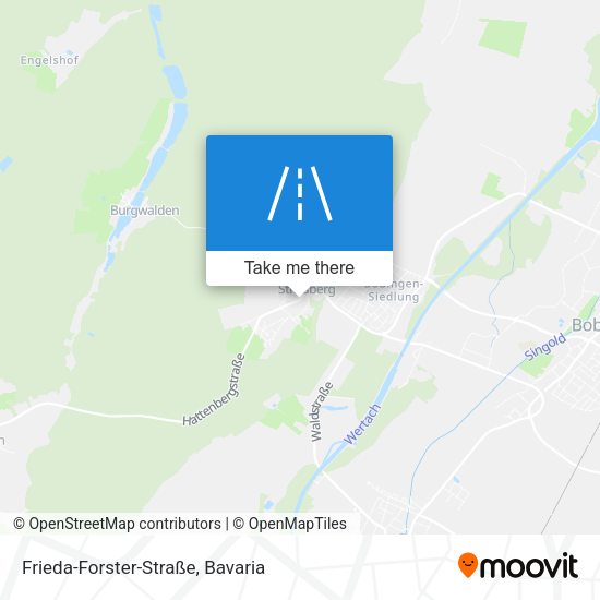 Frieda-Forster-Straße map