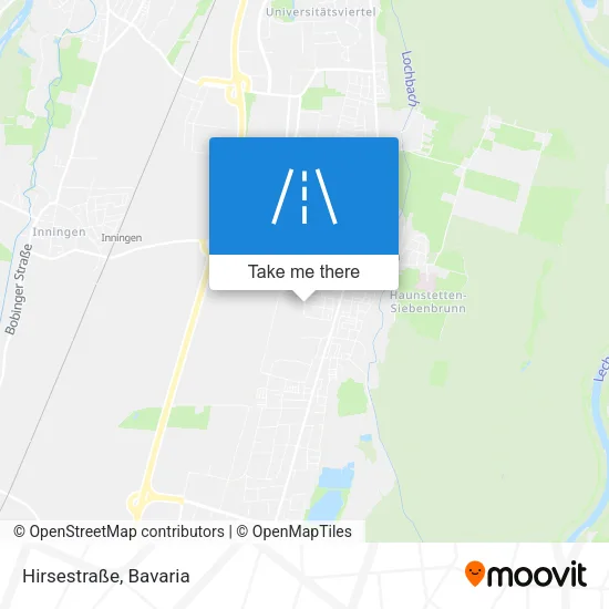 Hirsestraße map
