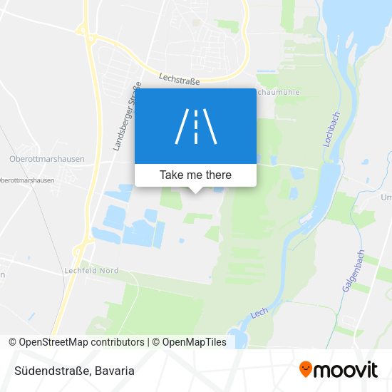 Südendstraße map