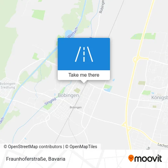 Карта Fraunhoferstraße