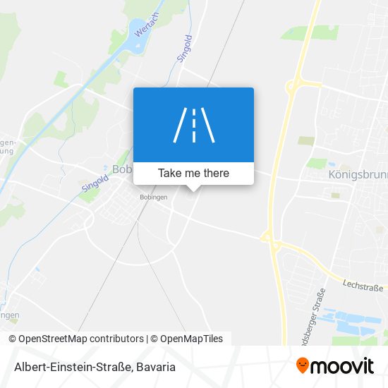 Albert-Einstein-Straße map