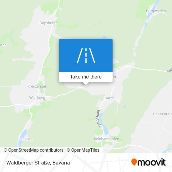 Waldberger Straße map