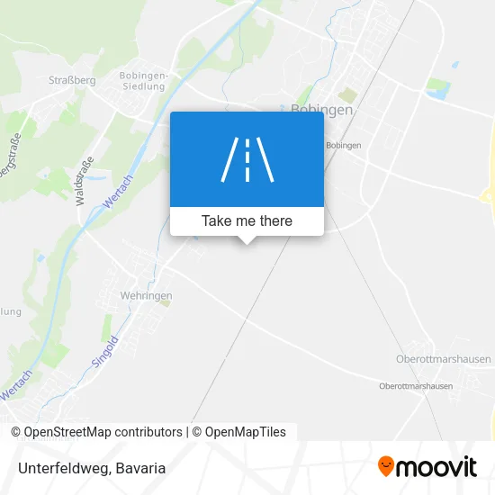 Карта Unterfeldweg