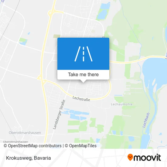 Карта Krokusweg