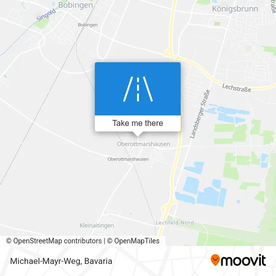 Карта Michael-Mayr-Weg