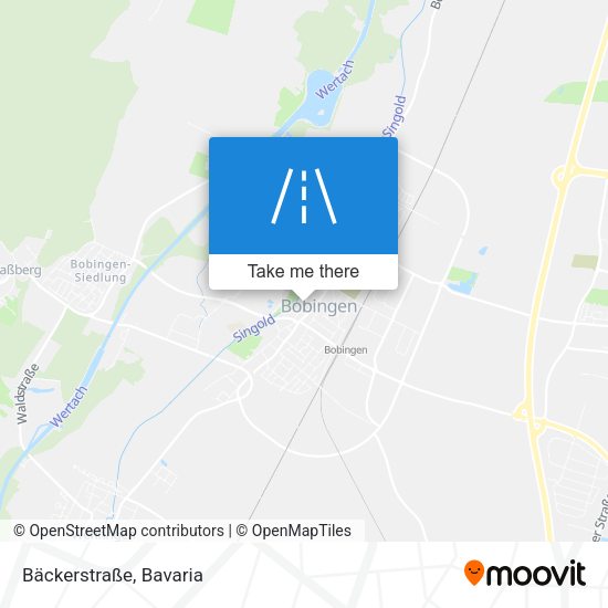 Bäckerstraße map