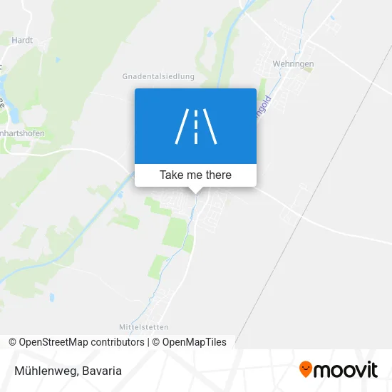 Карта Mühlenweg