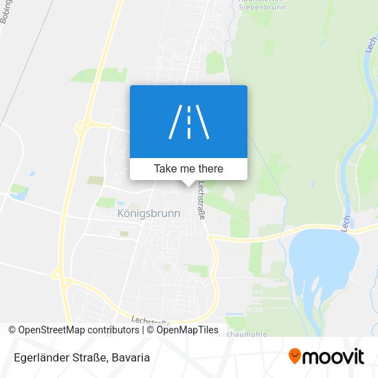 Egerländer Straße map