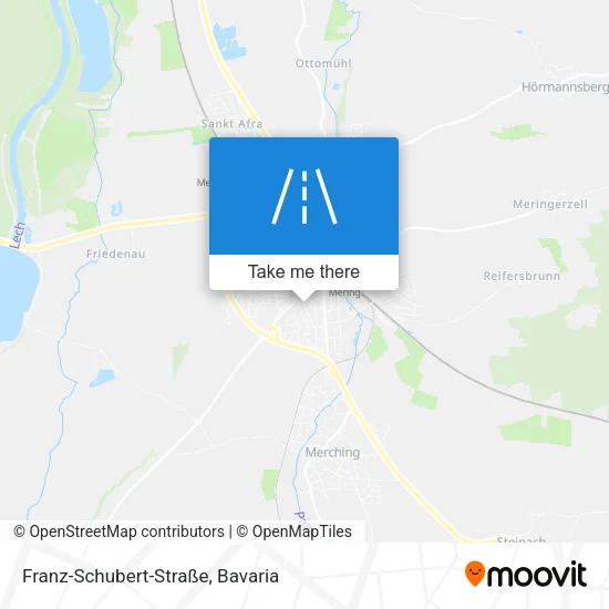 Карта Franz-Schubert-Straße