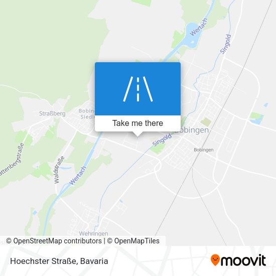 Hoechster Straße map