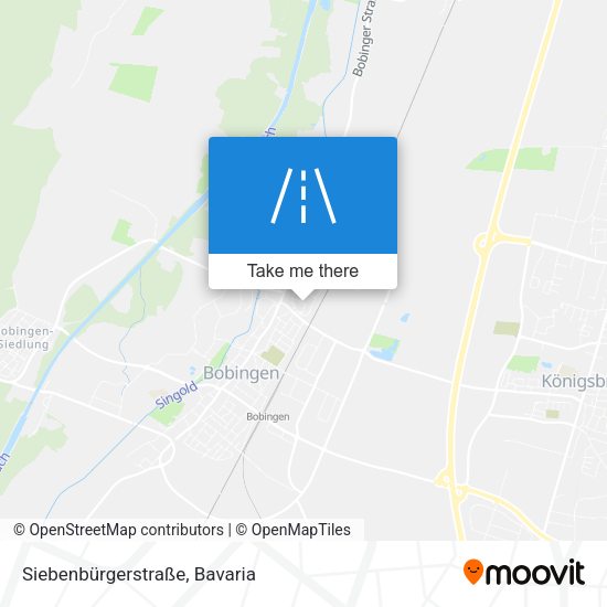 Siebenbürgerstraße map