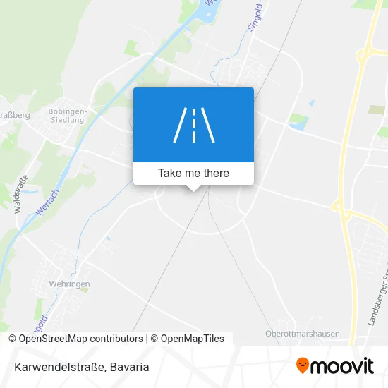 Карта Karwendelstraße