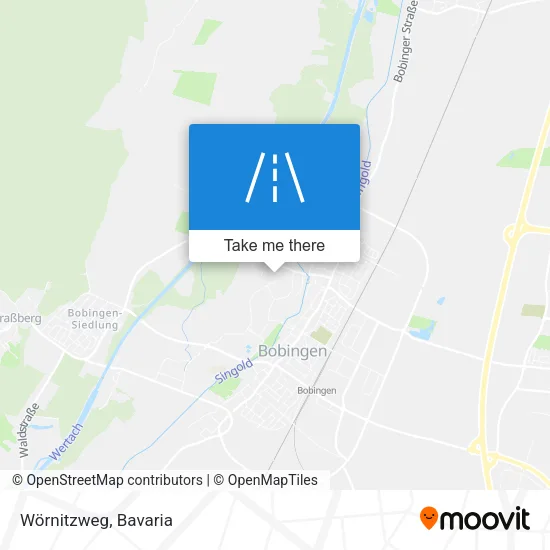 Карта Wörnitzweg