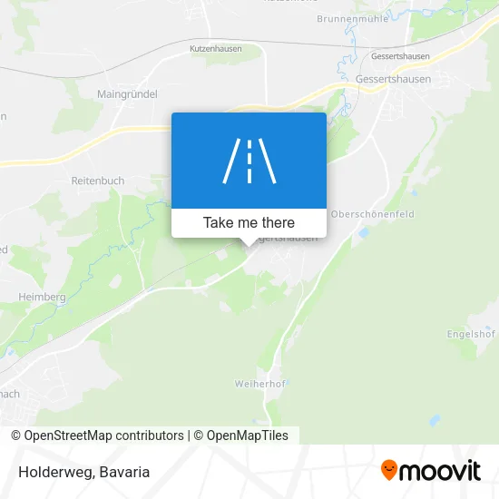 Карта Holderweg