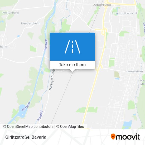 Girlitzstraße map