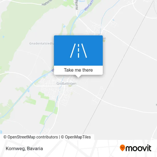 Карта Kornweg