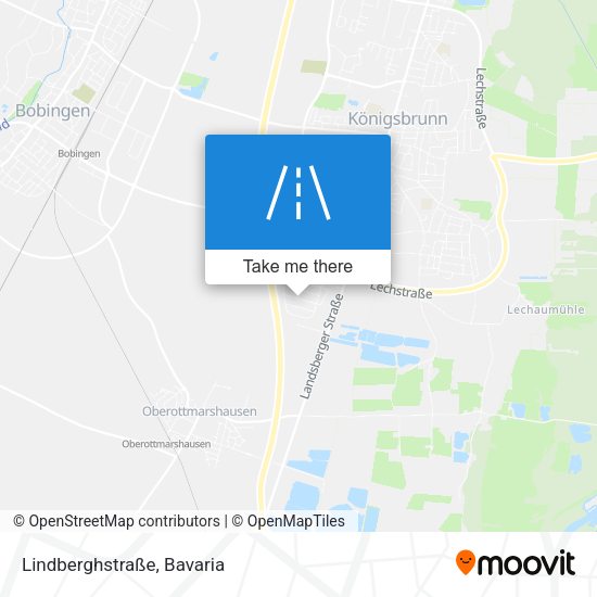 Lindberghstraße map