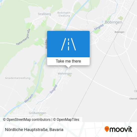 Nördliche Hauptstraße map