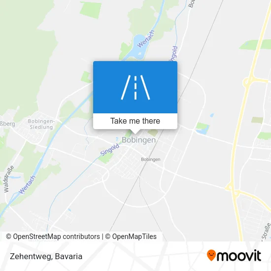 Карта Zehentweg