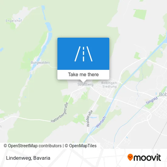 Карта Lindenweg