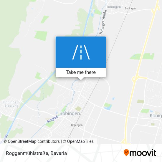 Roggenmühlstraße map