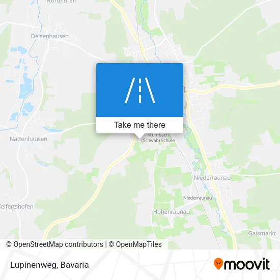 Карта Lupinenweg