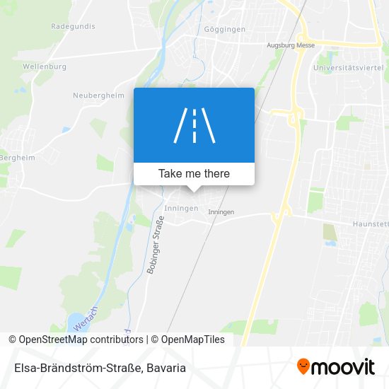 Elsa-Brändström-Straße map