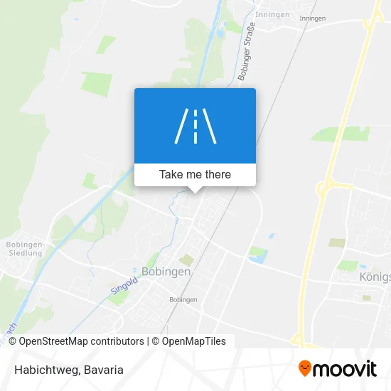 Карта Habichtweg