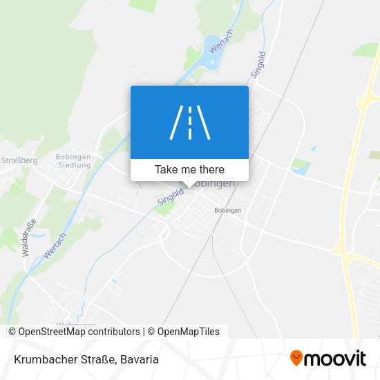 Krumbacher Straße map