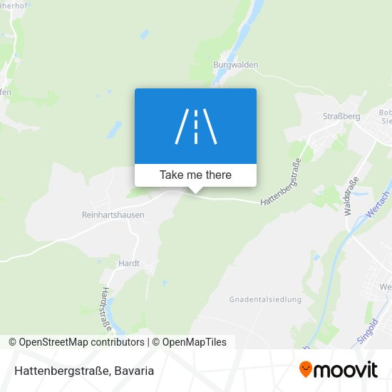 Hattenbergstraße map