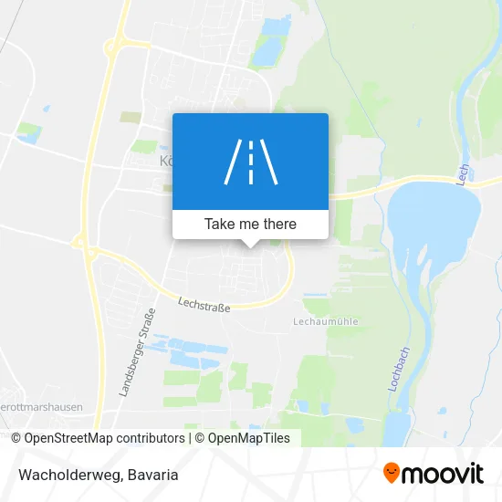 Карта Wacholderweg