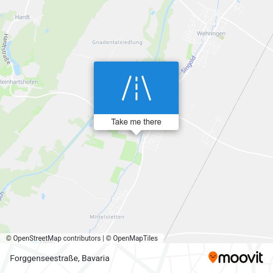 Forggenseestraße map