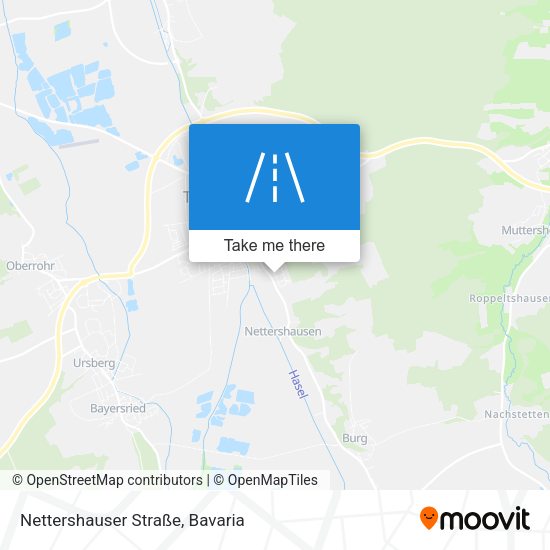 Nettershauser Straße map